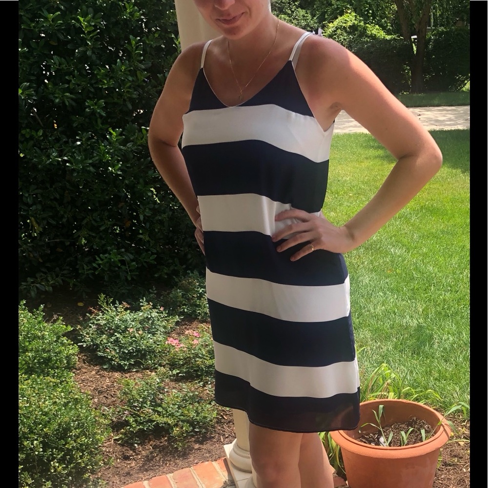 Abbeline classic nautical shift dress
